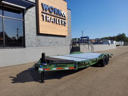 New 2026 Diamond C Trailers HXD208 Tilt Trailer