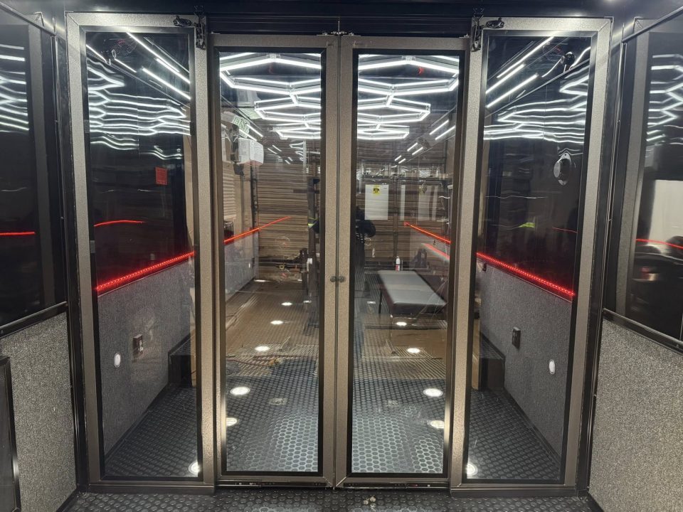 New GRAY VEIN Sliding Glass Doors