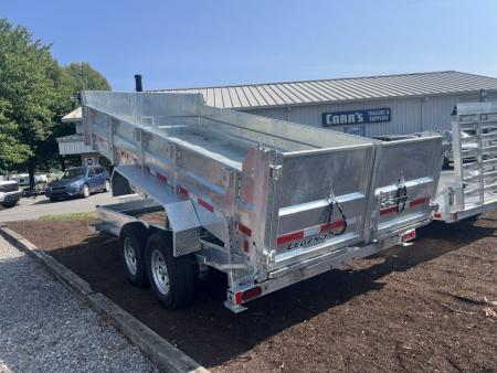 New 2027 Legend Trailers 7X16 14K Galvanized Dump Trailer