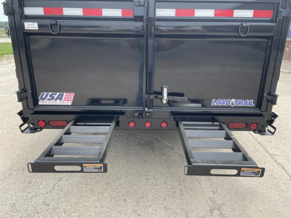 New 2027 Load Trail 83x16 Lo-Pro 14K w/3Ft sides & 7ga Floor Dump Trailer