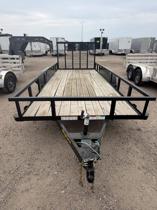 New 2022 Big Tex Trailers 78"x16' Utility Trailer