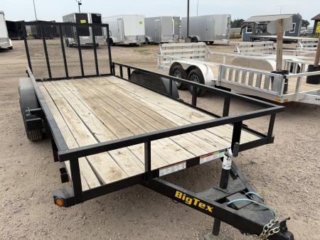 New 2022 Big Tex Trailers 78 x16' Utility Trailer