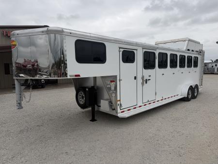 Used 2019 Sundowner 6 Horse Gooseneck Horse Trailer