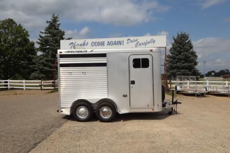 Used 1992 Featherlite Trailers 2 Horse Trailer