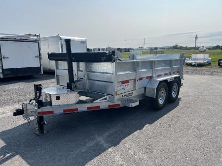 New 2027 Legend Trailers 7X12 14K Galvanized Dump Trailer