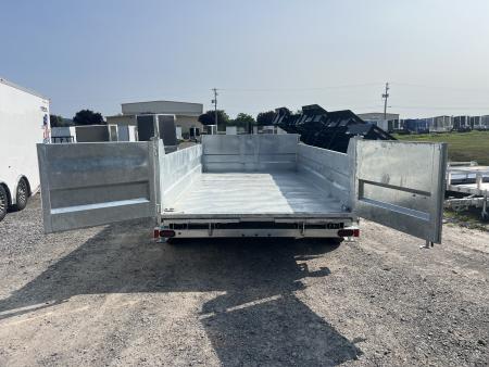 New 2027 Legend Trailers 7X14 14K Galvanized Dump Trailer