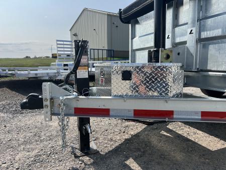 New 2027 Legend Trailers 7X14 14K Galvanized Dump Trailer