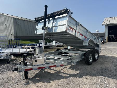 New 2027 Legend Trailers 7X14 14K Galvanized Dump Trailer