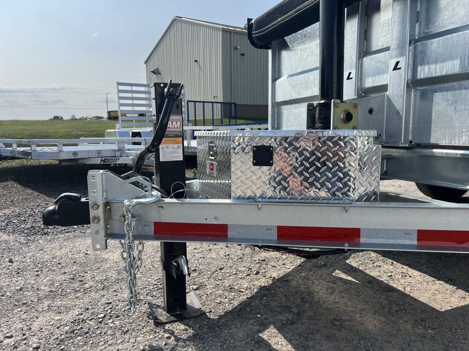 New 2027 Legend Trailers 7X14 14K Galvanized Dump Trailer