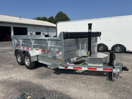 New 2027 Legend Trailers 7X14 14K Galvanized Dump Trailer
