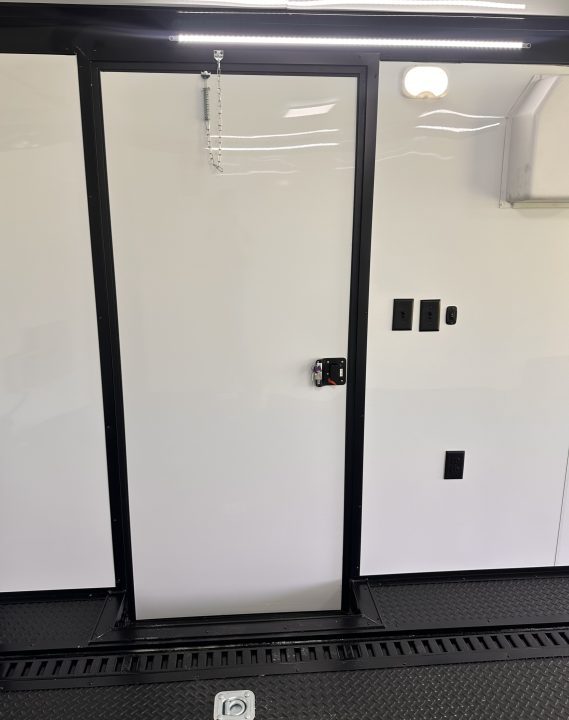 New 2026 Rock Solid Cargo 8.5x28 Race Trailer-Finished Interior- Interior-Triple 7000 TORSIONS -RECESSED E-TRACK-ESCAPE DOOR-HD RAMP