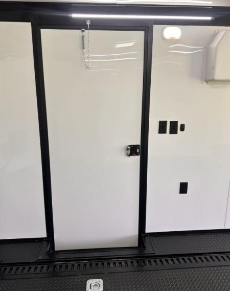 New 2026 Rock Solid Cargo 8.5x28 Race Trailer-Finished Interior- Interior-Triple 7000 TORSIONS -RECESSED E-TRACK-ESCAPE DOOR-HD RAMP