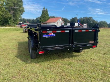 New 2026 Hawke Trailers 7X14 14K Low Pro Dump Trailer