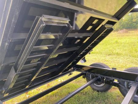 New 2026 Hawke Trailers 7X14 14K Low Pro Dump Trailer