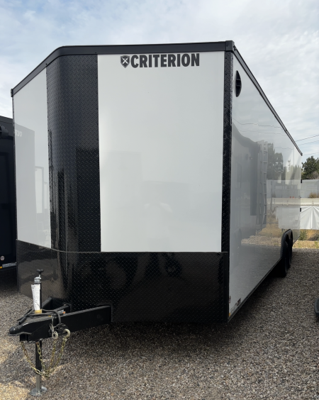 New 2026 Criterion 8.5X26 CARGO TRAILER 10K WITH RAMP