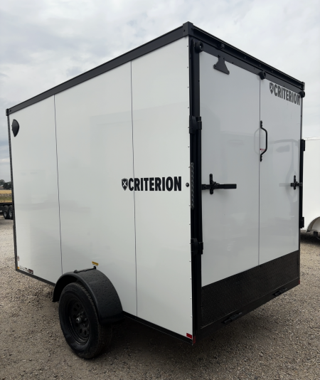 New 2025 Criterion 6X10 CARGO TRAILER 3K WITH RAMP