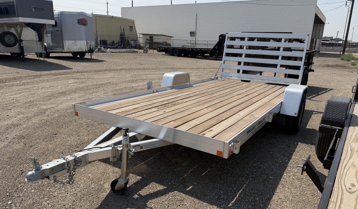 New 2025 Bear Track 80"X168" ALUMINUM UTILITY TRAILER