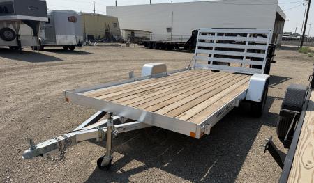 New 2025 Bear Track 80"X168" ALUMINUM UTILITY TRAILER