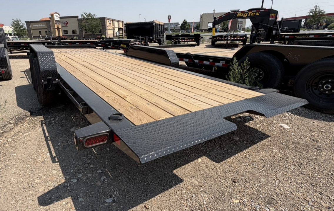 New 2027 Big Tex Trailers 7X20 TILT TRAILER 15.4K WITH SPLIT DECK