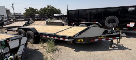New 2027 Big Tex Trailers 7X20 TILT TRAILER 15.4K WITH SPLIT DECK