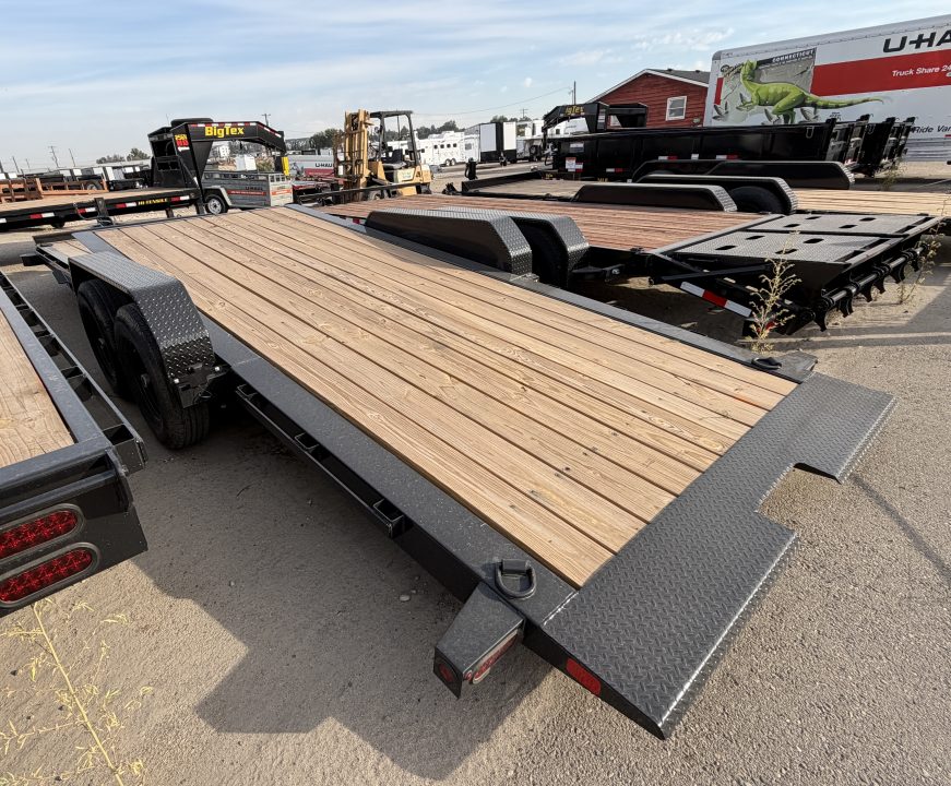 New 2027 Big Tex Trailers 7X24 TILT TRAILER 15.4K WITH SPLIT DECK