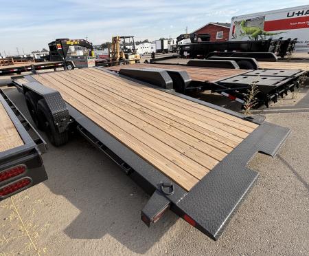 New 2027 Big Tex Trailers 7X24 TILT TRAILER 15.4K WITH SPLIT DECK