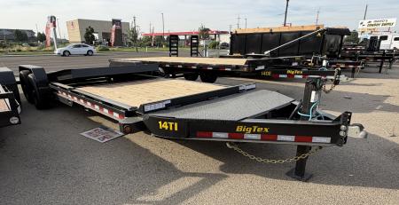 New 2027 Big Tex Trailers 7X24 TILT TRAILER 15.4K WITH SPLIT DECK