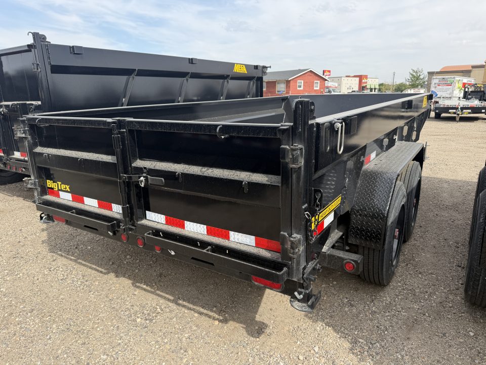 New 2026 Big Tex Trailers 7X14 TELESCOPING DUMP 17.5K WITH 2FT SIDES