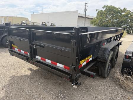 New 2027 Big Tex Trailers 7X16 TELESCOPING DUMP 17.5K WITH 2FT SIDES AND HYDRAULIC JACK