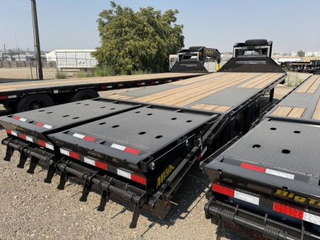 New 2025 Big Tex Trailers 20+5 GOOSENECK TRAILER 25.9K WITH MEGA RAMPS