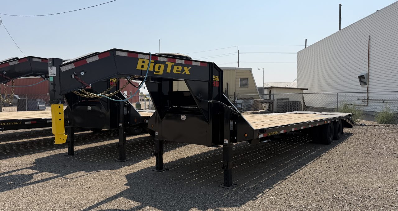 New 2026 Big Tex Trailers 25+5 GOOSENECK TRAILER 25.9K WITH MEGA RAMPS