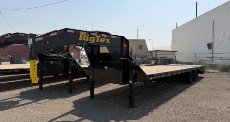 New 2026 Big Tex Trailers 25+5 GOOSENECK TRAILER 25.9K WITH MEGA RAMPS