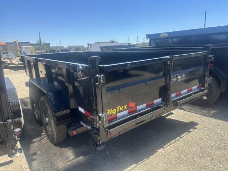 New 2027 Big Tex Trailers 7X14 DUMP TRAILER 14K WITH 2FT SIDES