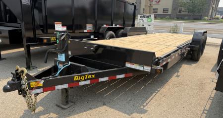 New 2027 Big Tex Trailers 7X22 TILT TRAILER 14K WITH SPLIT DECK