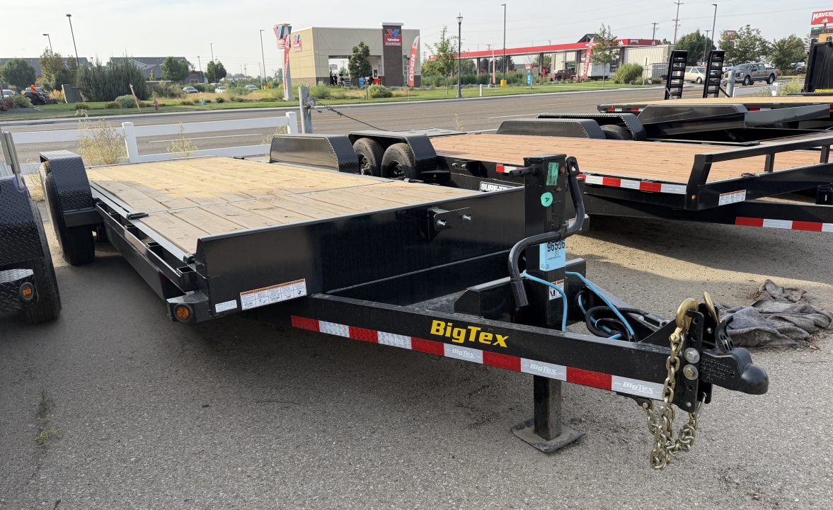 New 2027 Big Tex Trailers 7X22 TILT TRAILER 14K WITH SPLIT DECK
