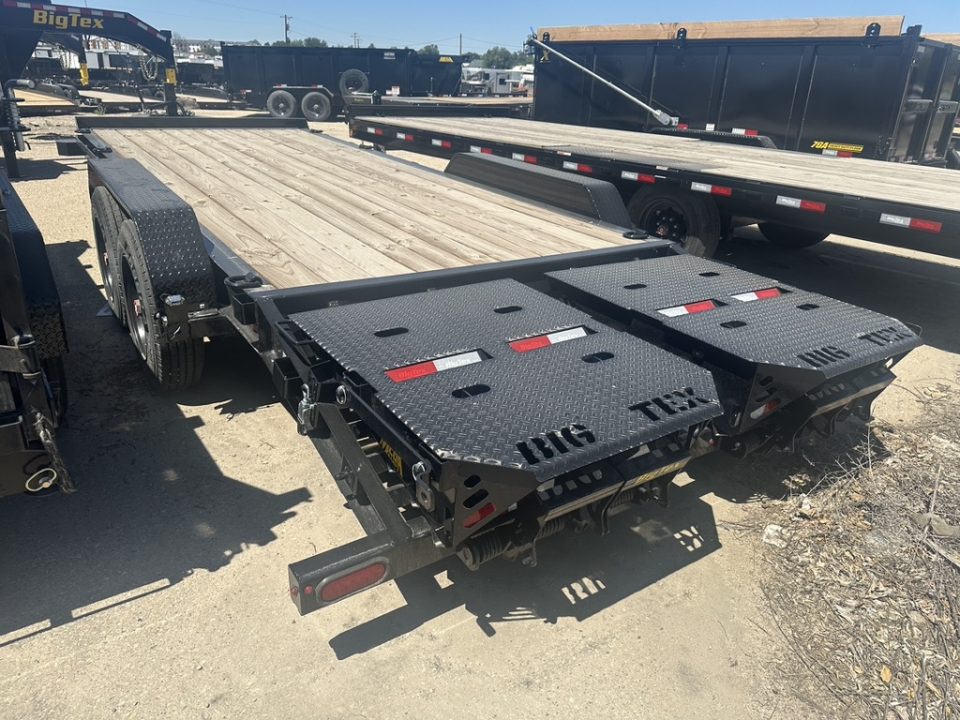 New 2026 Big Tex Trailers 7X20 EQUIPMENT TRAILER 17.5K WITH MEGA RAMPS