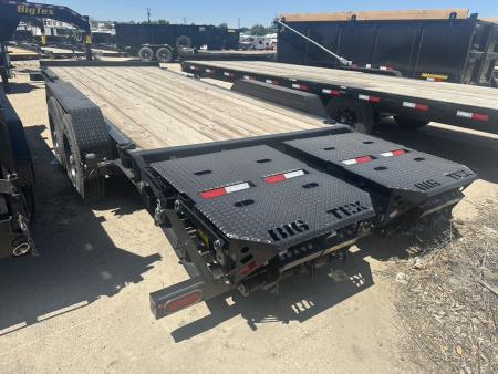 New 2026 Big Tex Trailers 7X20 EQUIPMENT TRAILER 17.5K WITH MEGA RAMPS