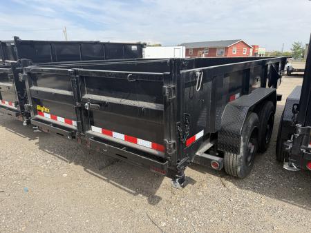 New 2026 Big Tex Trailers 7X14 DUMP TRAILER 17.5K WITH HYDRAULIC JACK
