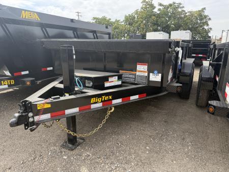 New 2026 Big Tex Trailers 7X14 DUMP TRAILER 17.5K WITH HYDRAULIC JACK