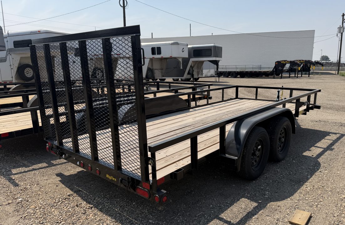 New 2026 Big Tex Trailers 6.5X16 UTILITY TRAILER 6K WITH RAMPGATE