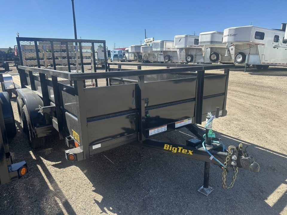 New 2026 Big Tex Trailers 7X12 LANDSCAPE TRAILER 7K WITH RAMPGATE