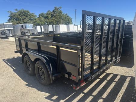 New 2026 Big Tex Trailers 7X12 LANDSCAPE TRAILER 7K WITH RAMPGATE