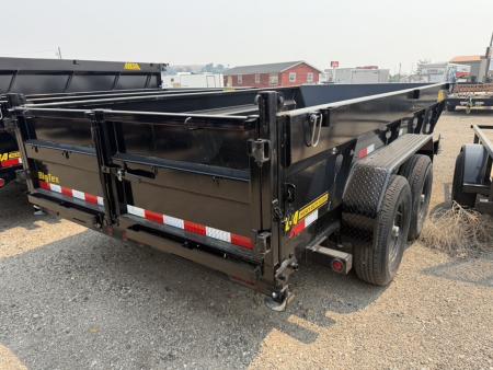 New 2026 Big Tex Trailers 7X14 TELESCOPING DUMP TRAILER 15.4K WITH 2FT SIDES