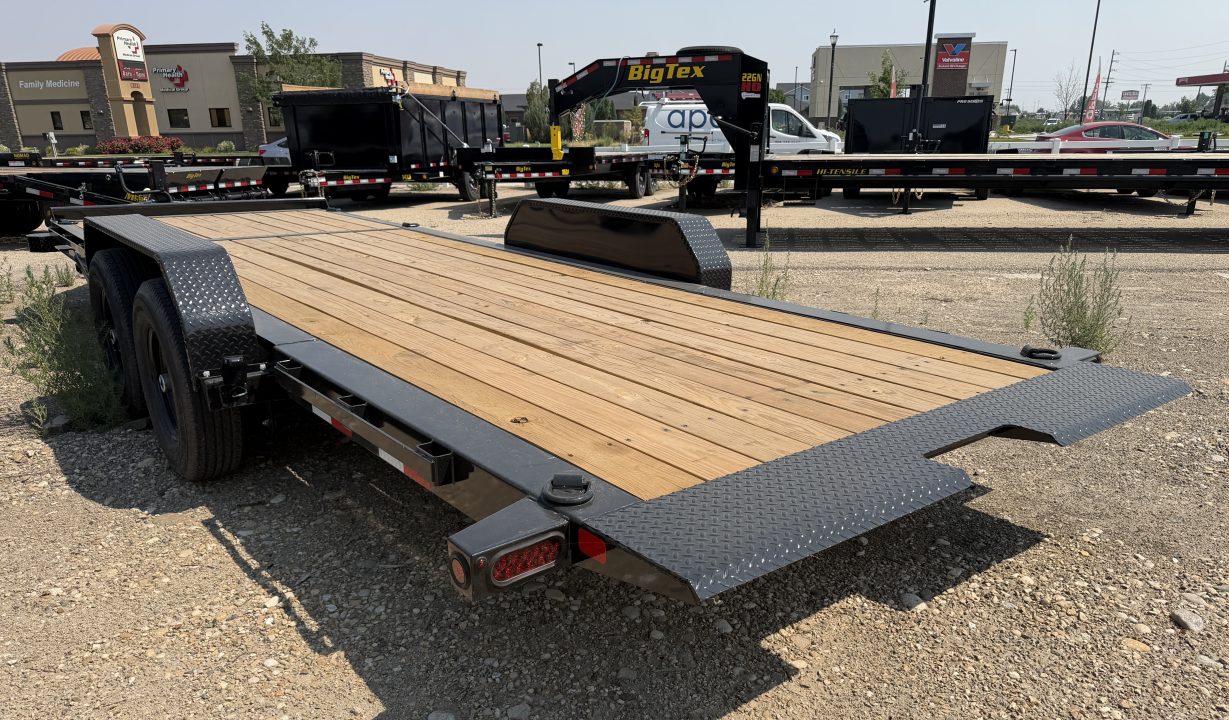 New 2027 Big Tex Trailers 7X22 TILT TRAILER 15.4K WITH SPLIT DECK