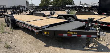 New 2027 Big Tex Trailers 7X22 TILT TRAILER 15.4K WITH SPLIT DECK
