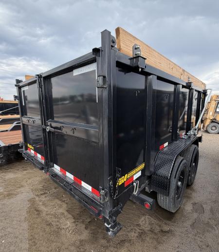 New 2026 Big Tex Trailers 7X16 DUMP TRAILER 15.4K WITH 4FT SIDES
