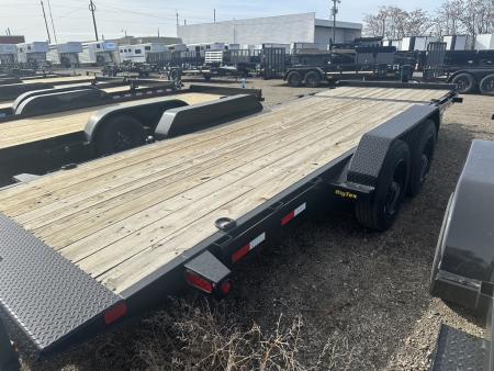 New 2026 Big Tex Trailers 7X22 TILT TRAILER 17.5K WITH SPLIT DECK