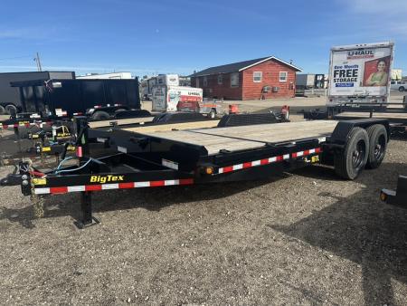New 2026 Big Tex Trailers 7X22 TILT TRAILER 17.5K WITH SPLIT DECK