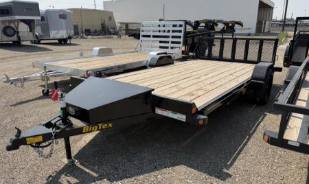 New 2026 Big Tex Trailers 7X14 UTILITY TRAILER 3K WITH RAMPGATE