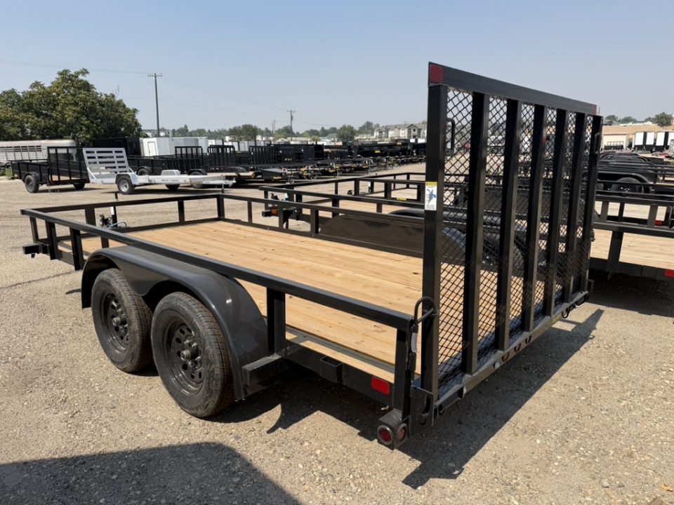 New 2027 Big Tex Trailers 7X14 UTILITY TRAILER 7K WITH RAMPGATE